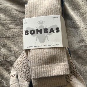 Bombas knee high, medium size, 3 pair, brand new